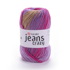 8217 Пряжа Jeans Crazy 50гр-160м (різнокольорова). YarnArt