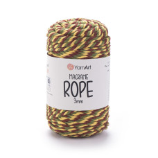 823 Пряжа Macrame Rope 3mm 250гр-63м, різнокольорова. YarnArt