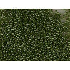 83113 10/0 чеський бісер Preciosa, 5 г, жовто-зелений, непрозорий глянцевий