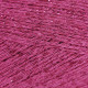 837 Пряжа Mondial Starlight, 25г - 90м, рожевий, 80% віскоза, 20% поліестер