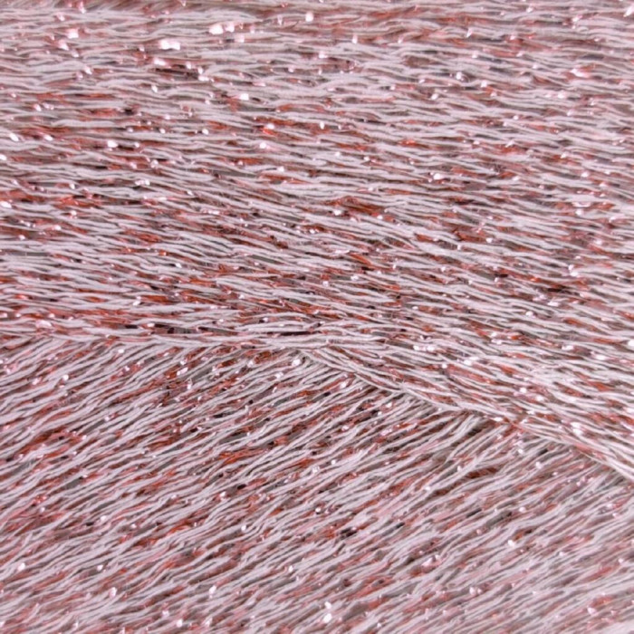 838 Пряжа Mondial Starlight, 25г - 90м, пастельний рожевий, 80% віскоза, 20% поліестер