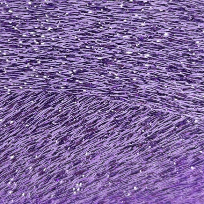 839 Пряжа Mondial Starlight, 25г - 90м, бузковий, 80% віскоза, 20% поліестер