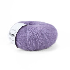 8391 Пряжа Lana Gatto Silk Mohair, 25г - 212м, бузковий, 75% супер кідмохер, 25% шовк