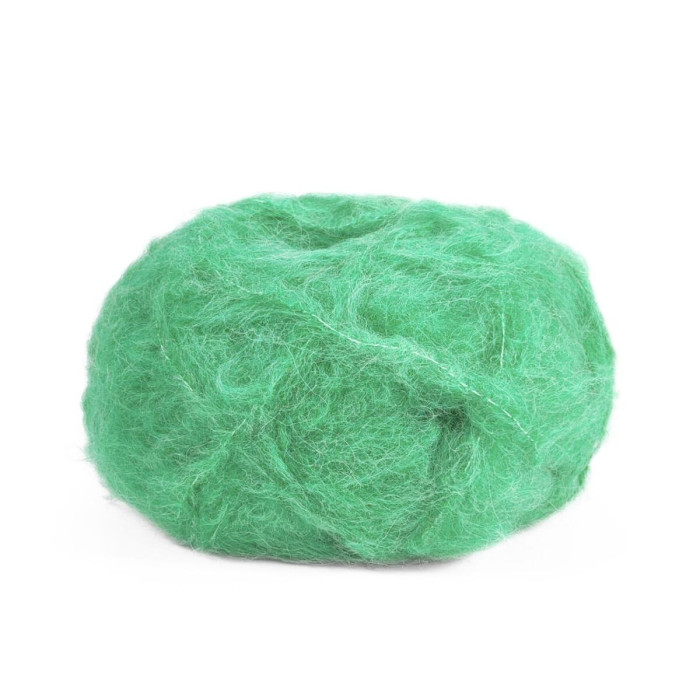 84 Пряжа Adriafil CubiCol, 50г - 110м, бірюзовий, 36% альпака, 14% меринос, 40% акрил, 10% поліамід