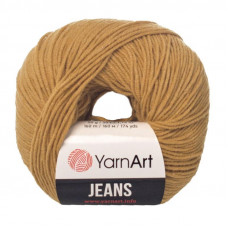 84 Пряжа Jeans 50гр - 160м (Гірчичний) YarnArt