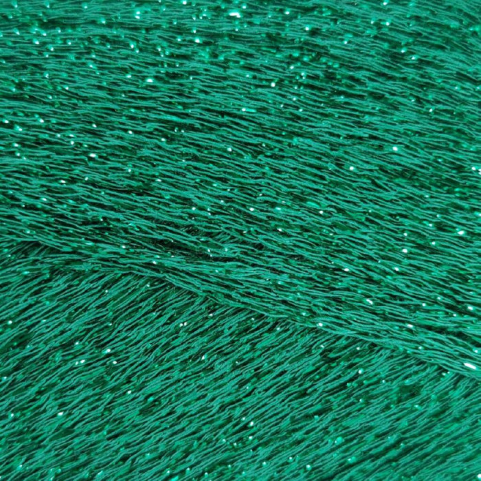 843 Пряжа Mondial Starlight, 25г - 90м, зелений, 80% віскоза, 20% поліестер
