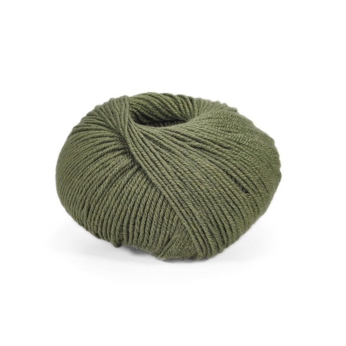 8450 Пряжа Lana Gatto Feeling, 50г - 140м, хакі, 70% вовна, 20% шовк, 10% кашемір