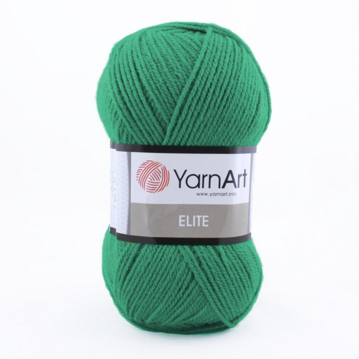 846 Пряжа Elite 100гр - 300м (Зелений) YarnArt