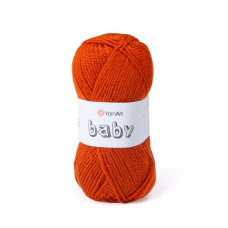 847 Пряжа Baby 50гр-150м (помаранчевий). YarnArt