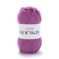 849 Пряжа Norway 100гр - 105м (Бузковий) YarnArt
