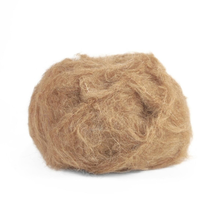 85 Пряжа Adriafil CubiCol, 50г - 110м, горіховий, 36% альпака, 14% меринос, 40% акрил, 10% поліамід