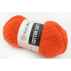 85 Пряжа Cotton Soft 100гр - 600м (Червоний) YarnArt