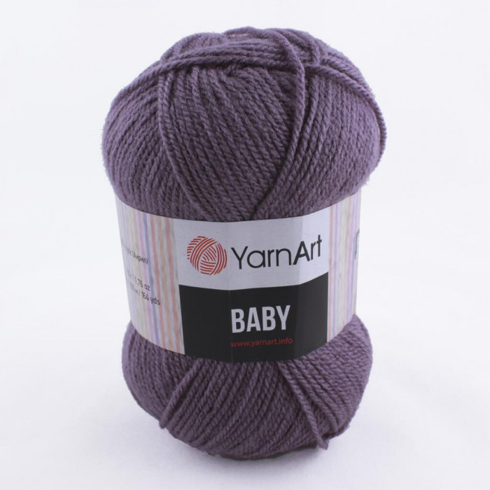 852 Пряжа Baby 50гр - 150м (Фіолетовий) YarnArt