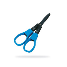 85457 Premax Ножиці складні з тримачем для ключів Classica Collection - 10 см (колір блакитний)