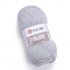 855 Пряжа Finland 100гр - 200м (сірий). YarnArt