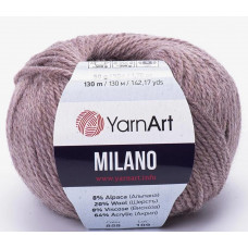 858 Пряжа Milano 50гр - 130м (Темно-рожевий) YarnArt