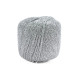 8592 Пряжа Lana Gatto New Glitter, 25г - 300м, срібло, 100% поліестер