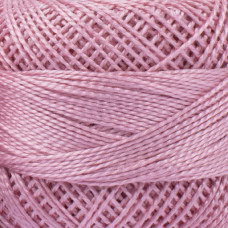 86 Муліне Art. 87 Pearl Cotton Luca-S, бавовна, 10 г, 80 м, колір пильно-рожевий