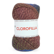 86 Пряжа Tropical Lane Clorofilla, 100г - 350м, мультіколор, 40% вовна, 60% поліестер