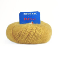 86 Пряжа Tropical Lane Paris 70, 40г - 120м, медовий, 70% кід мохер, 30% акрил