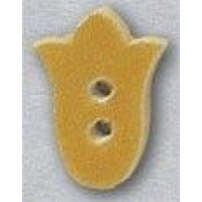 86045Y Mill Hill Ґудзик Yellow Tulip, кераміка