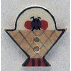 86056 Mill Hill Ґудзик Yarn Basket, кераміка