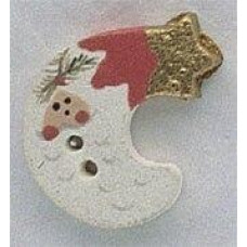 86153 Mill Hill Ґудзик Crescent Santa, кераміка