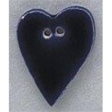 86204 Mill Hill Ґудзик Blue LG Folk Heart, кераміка