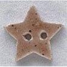 86236 Mill Hill Ґудзик Speckled Brown Fabrsm Star, кераміка