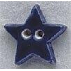 86244 Mill Hill Ґудзик Very Small Blue Star, кераміка