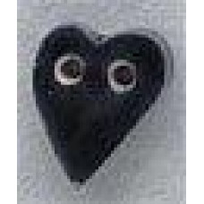 86257 Mill Hill Ґудзик Small Navy Folk Heart, кераміка