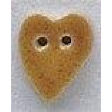 86262 Mill Hill Ґудзик Medium Speckled Gold Folk Heart, кераміка