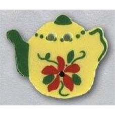 86331 Mill Hill Ґудзик Yellow Floral Teapot, кераміка