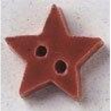 86355 Mill Hill Ґудзик Mocha Red Very Small Star, кераміка