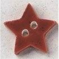 86356 Mill Hill Ґудзик Mocha Red Small Star, кераміка