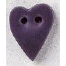 86374 Mill Hill Ґудзик Matte Purple SM Folk Heart, кераміка