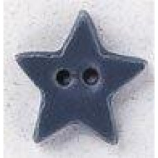 86382 Mill Hill Ґудзик Very Small Med Blue Star With Matte Finish, кераміка