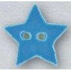 86406 Mill Hill Ґудзик Small Aqua Star, кераміка