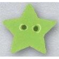 86407 Mill Hill Ґудзик Small Lime Star, кераміка