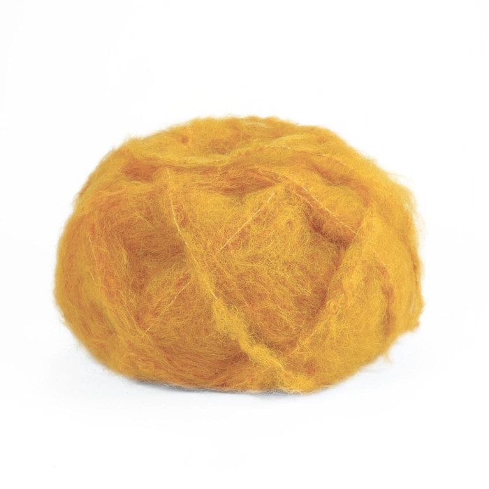 87 Пряжа Adriafil CubiCol, 50г - 110м, охра, 36% альпака, 14% меринос, 40% акрил, 10% поліамід