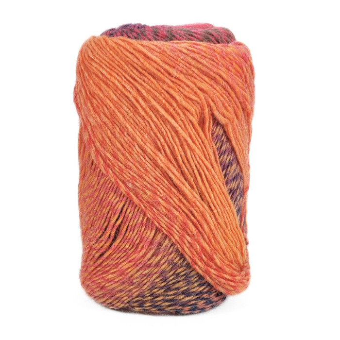 87 Пряжа Tropical Lane Clorofilla, 100г - 350м, мультіколор, 40% вовна, 60% поліестер