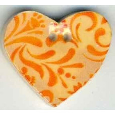 87031 Mill Hill Ґудзик Golden Hearts Desire, кераміка