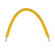 87068 Акриловий ланцюг, довжина 60 см, жовтий