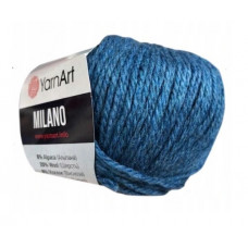 876 Пряжа Milano 50гр - 130м (Синій) YarnArt