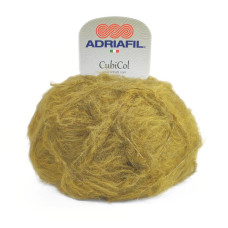88 Пряжа Adriafil CubiCol, 50г - 110м, мох, 36% альпака, 14% меринос, 40% акрил, 10% поліамід