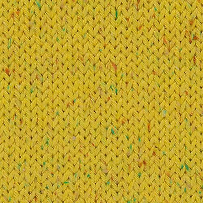 8871 Пряжа Laines du Nord Cotton Silk Tweed, 100г - 280м, лимонний, 90% бавовна, 10% шовк