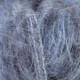 896 Пряжа Mondial Mohair Color, 50г - 150м, сталевий синій, 49% кід мохер, 49% мікрофібра PC, 2% PL люрекс
