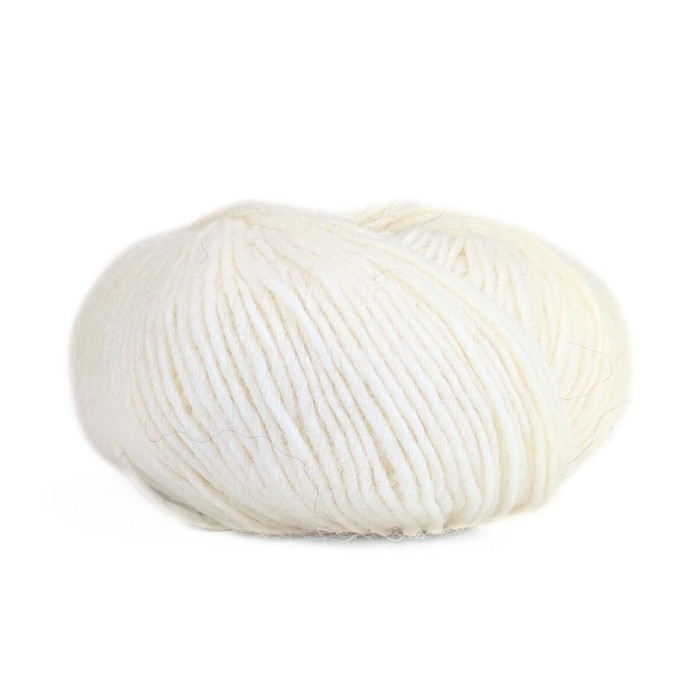 90 Пряжа Tropical Lane Cuzco, 50г - 140м, молочний, 50% вовна, 27% альпака, 18% акрил, 5% мохер