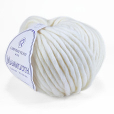 900 Пряжа Campolmi Filati Mammouth, 200г - 60м, білий, 80% вовна, 20 нейлон