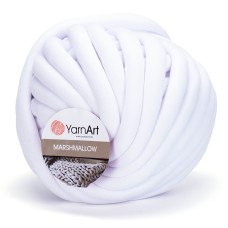 901 Пряжа Marshmallow 750г-30м (білий). YarnArt